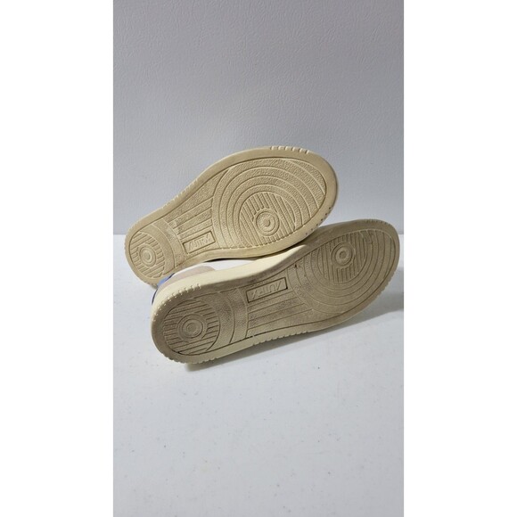 Autry Medalist Low Sneakers White Blue Amazon Leather Beige Suede Size 38 main image 5